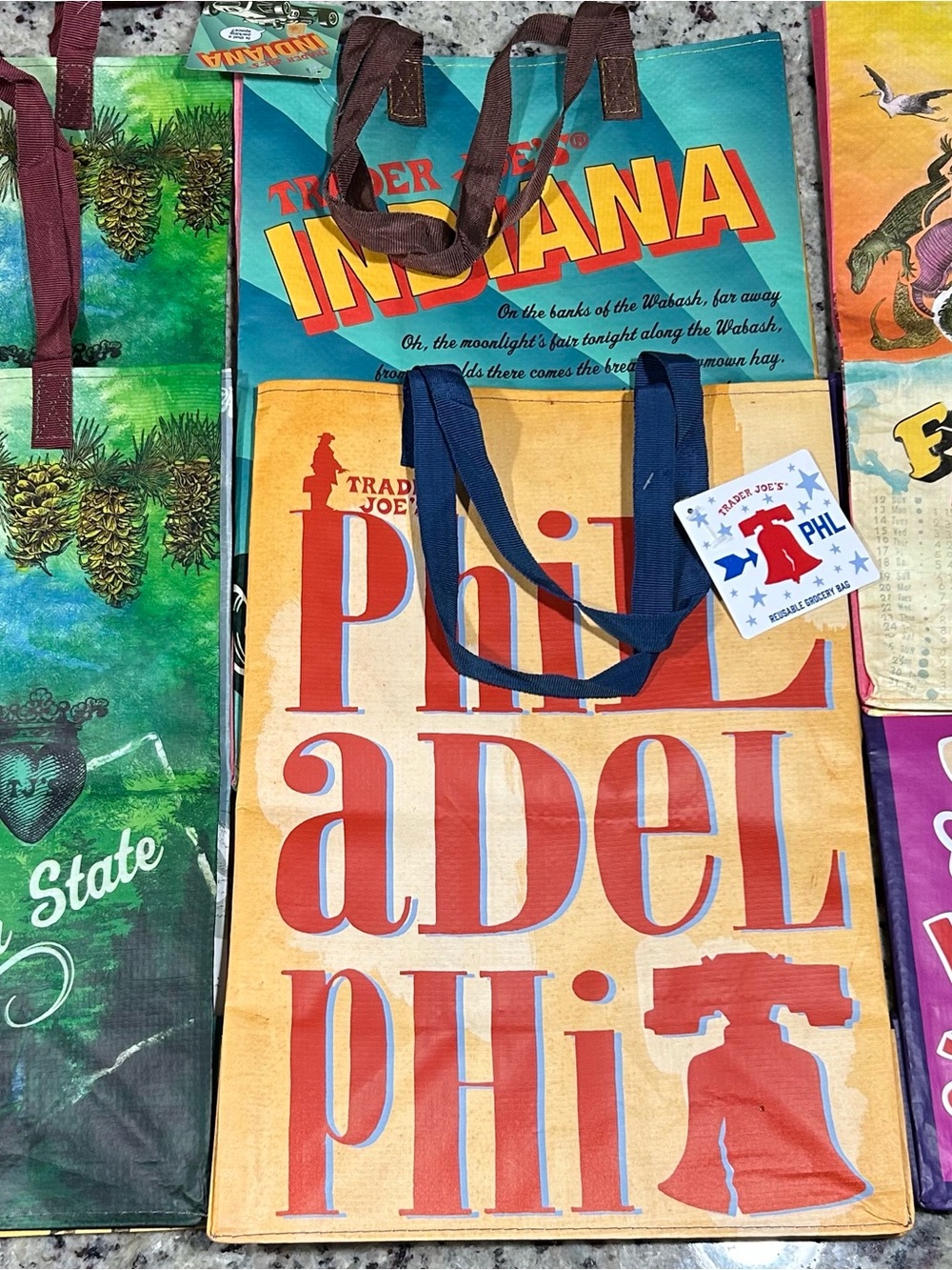 Trader Joe's Tote Bags set of 8